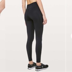 Lululemon Fast and Free High Rise Tight Leggings 31” - Size 8 Black